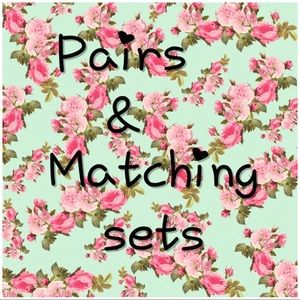 Pairs and Matching Sets below💙